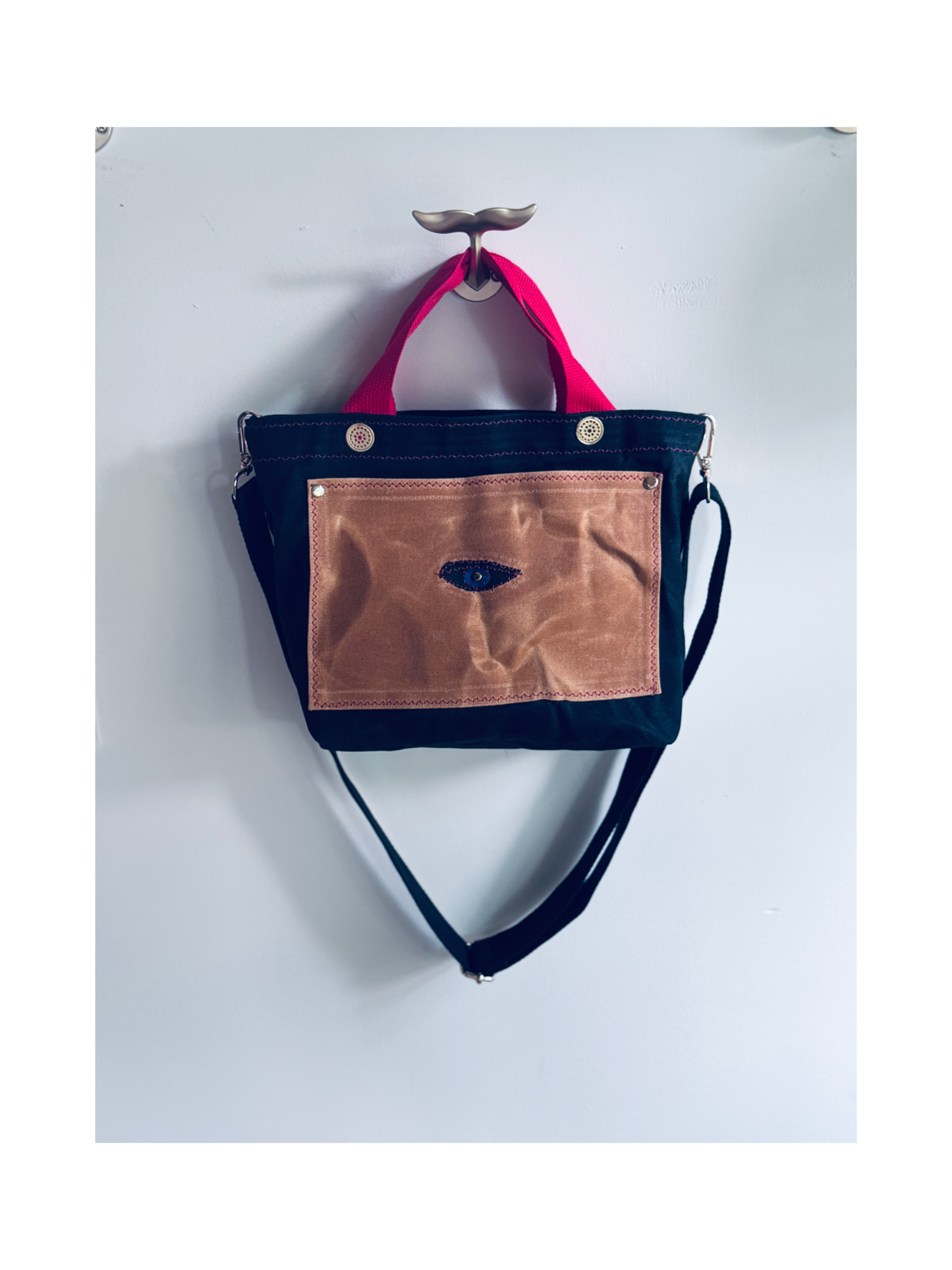 SKIPPER-ELLI Face Bag on Waxed Cotton