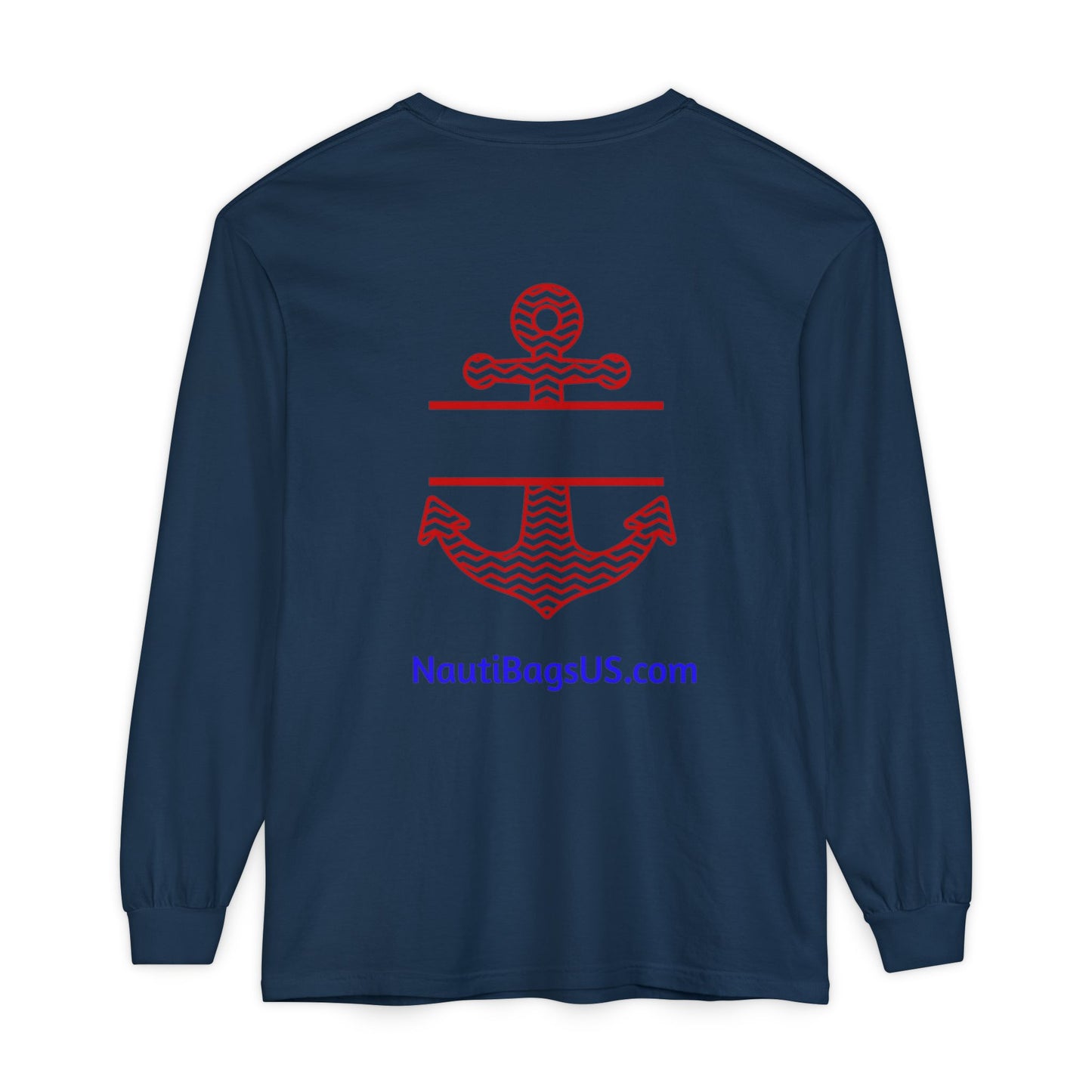 Nauti-Lad Anchor Long Sleeve T-Shirt