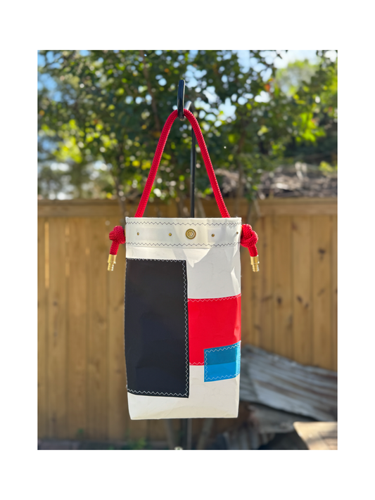 Mid Mod Color Block Bag