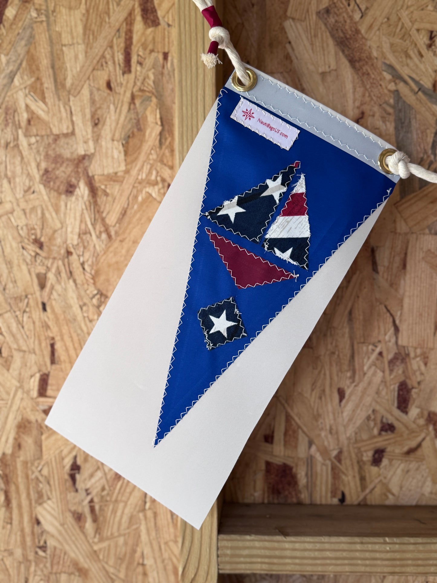 Red, White & Blue Pennant