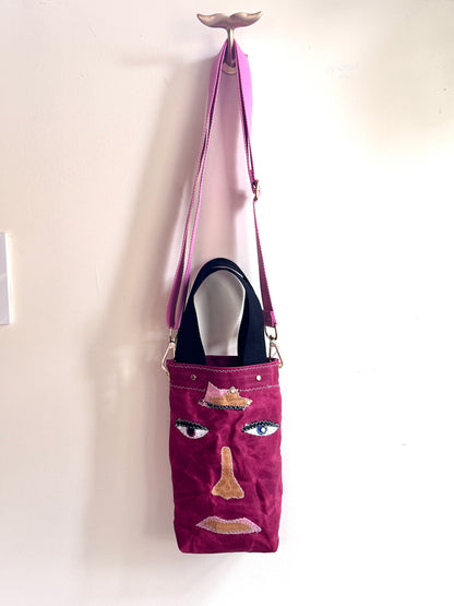 Mini SKIPPER-ELLI Face Bag on Waxed Cotton
