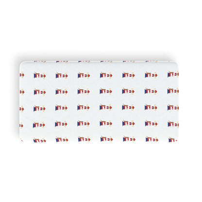 Chief Climbs the Lighthouse Fitted Sheet — Nautical Coastal Kids Bedding