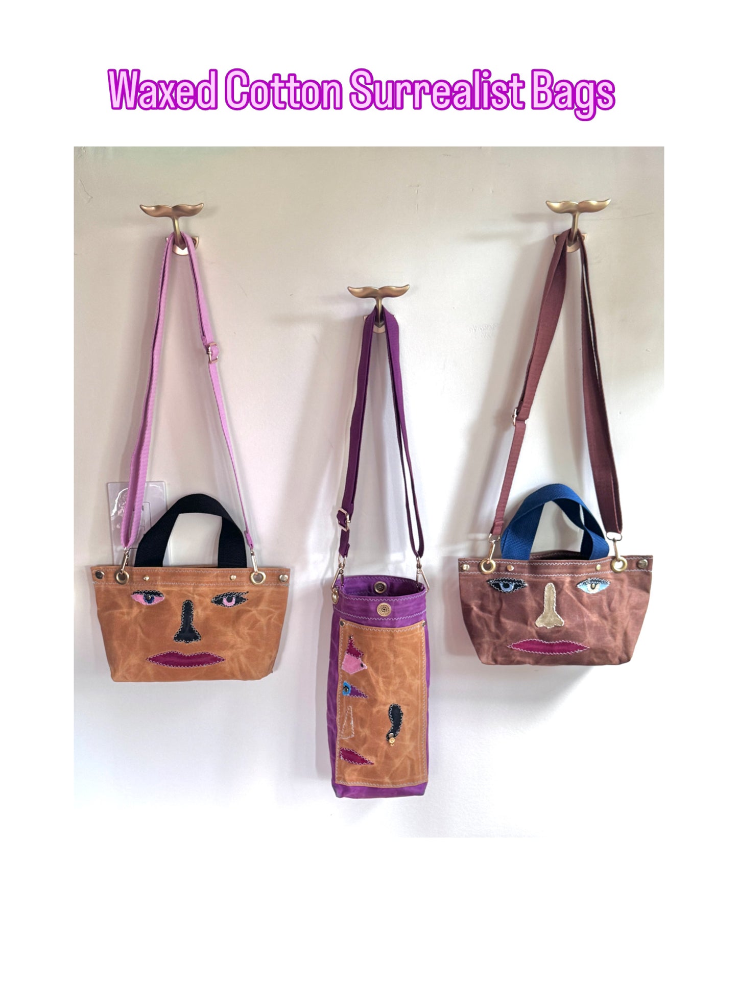 SKIPPER-ELLI Profile Face Bag on Waxed Cotton