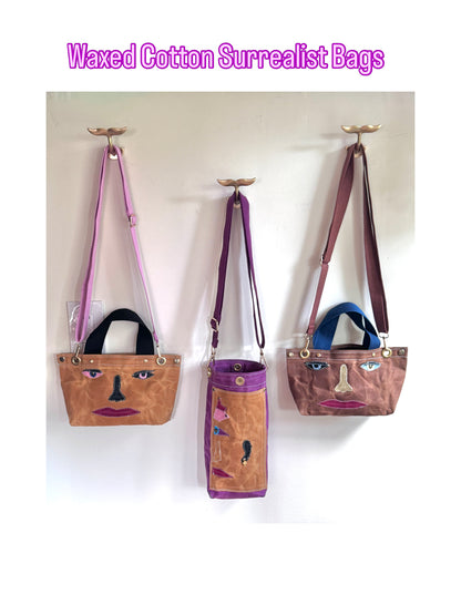 SKIPPER-ELLI Profile Face Bag on Waxed Cotton