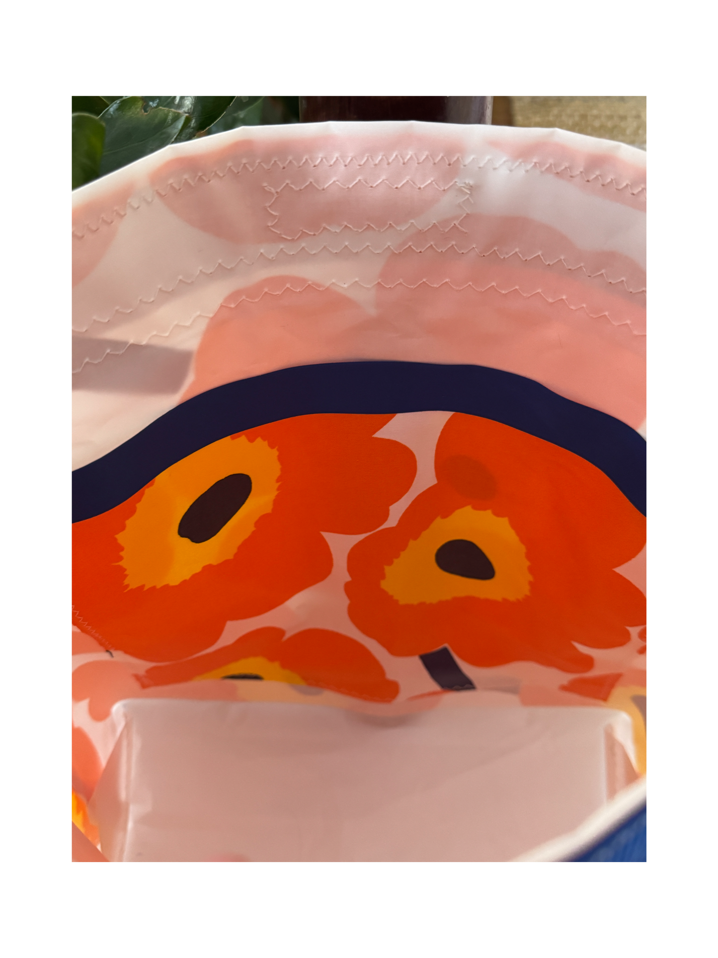 Blue PODS/Marimekko Shoulder Tote