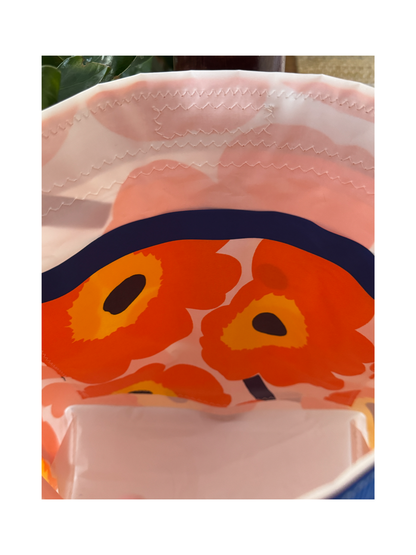 Blue PODS/Marimekko Shoulder Tote