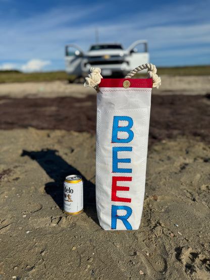 Sailcloth Torpedo Beer Bag
