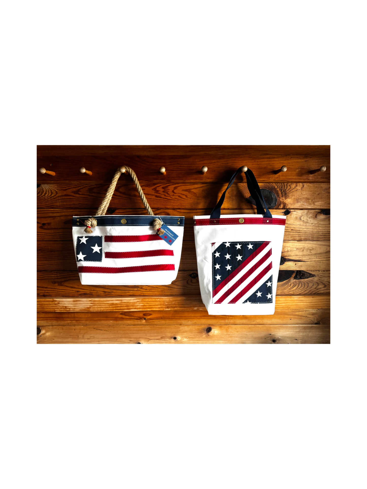 The Stars and Stripes Top Handle Tote