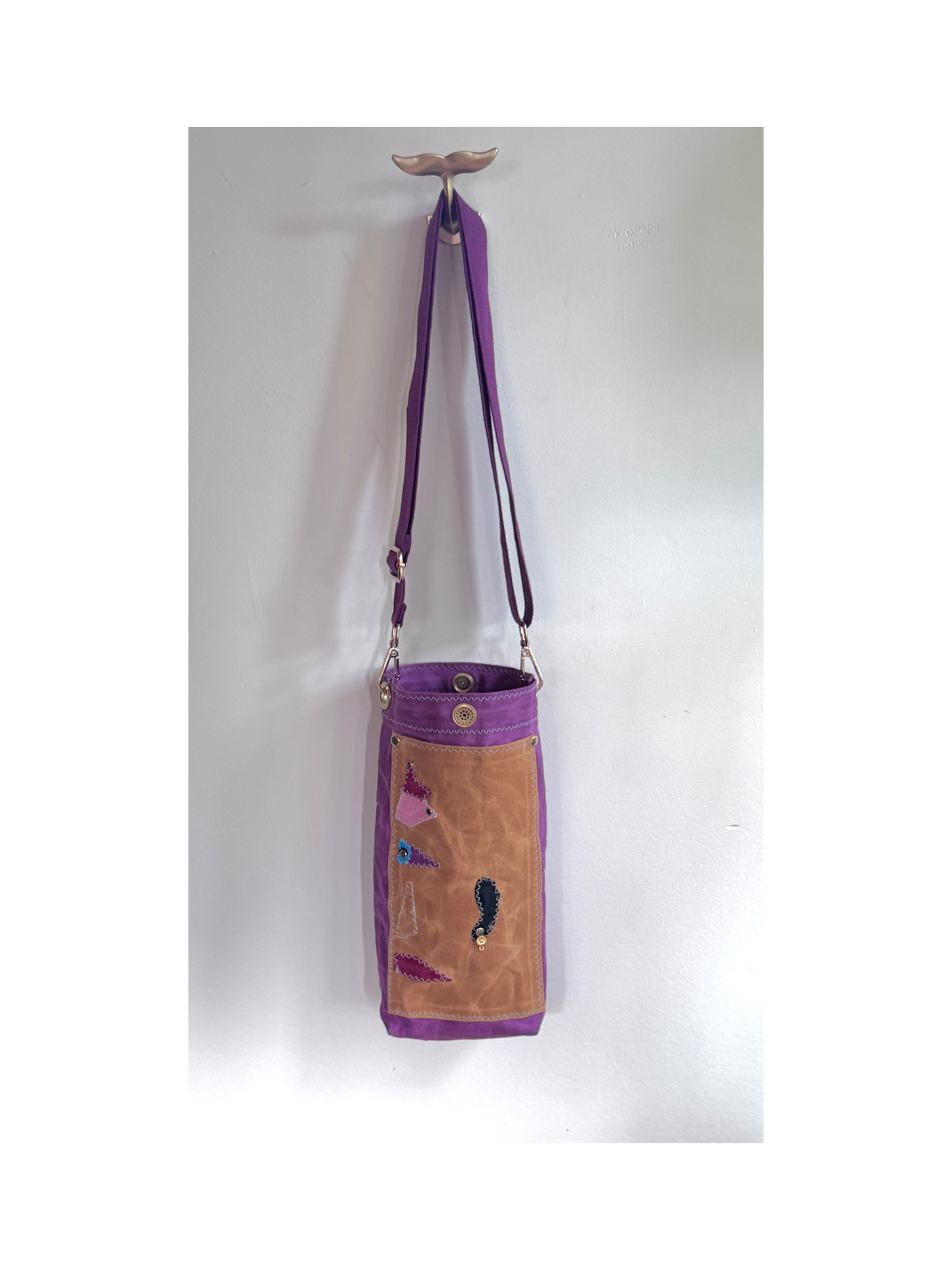 SKIPPER-ELLI Profile Face Bag on Waxed Cotton