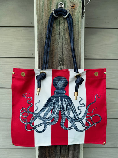 Mail Call American Cephalopod - A Limited Edition Fabric