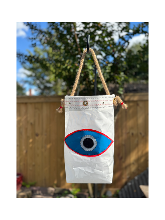 White Fish Eye Bag with OBX