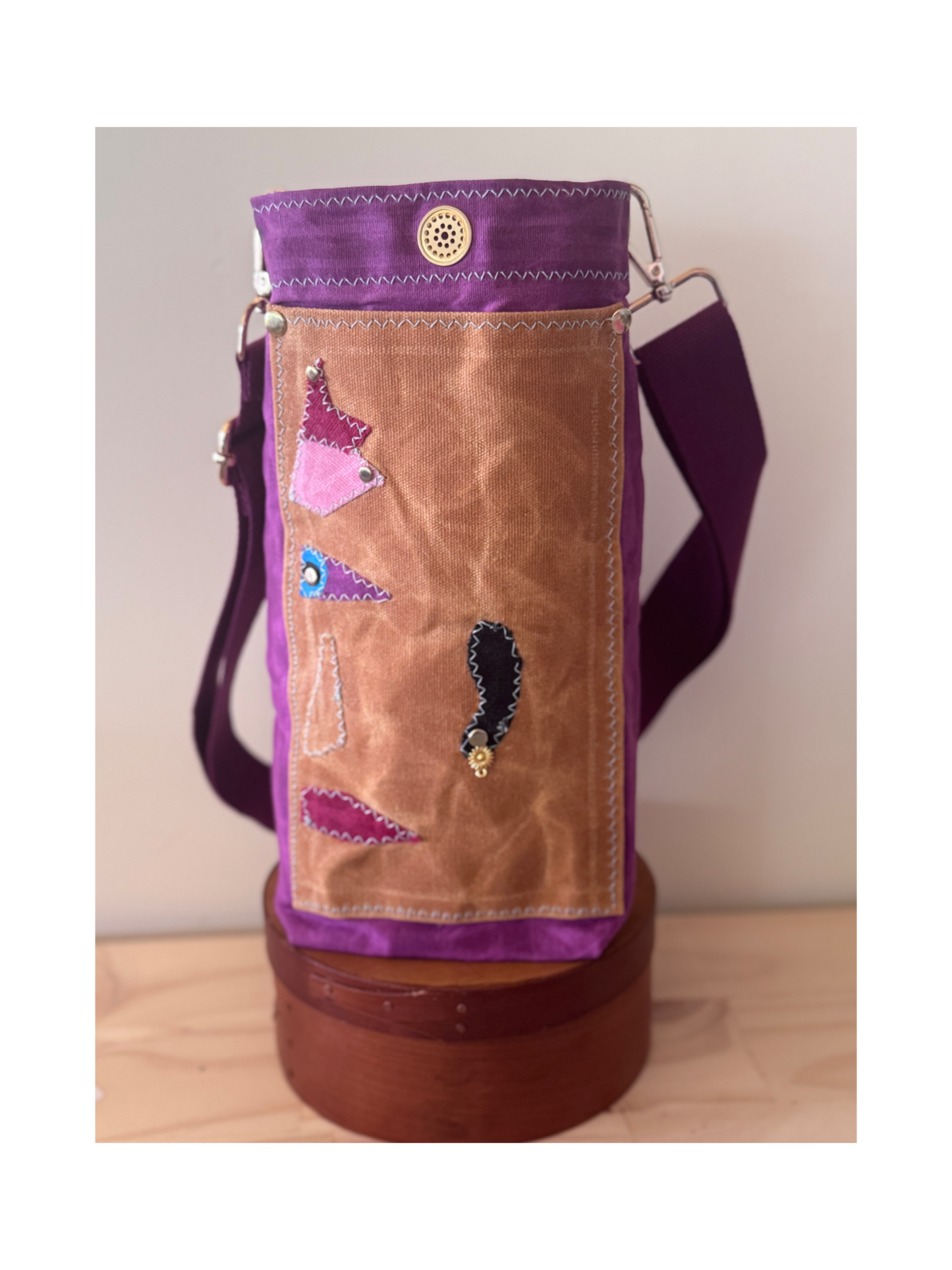 SKIPPER-ELLI Profile Face Bag on Waxed Cotton