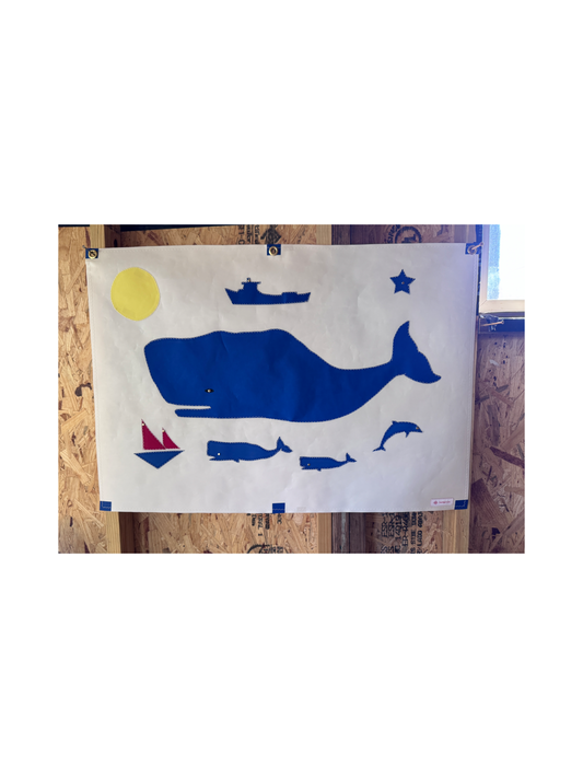 Whale Story Wall Hanging