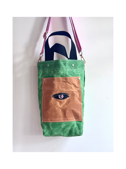 SKIPPER-ELLI Face Bag in Kelly Green