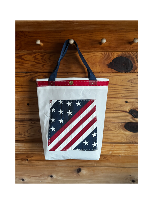 The Stars and Stripes Top Handle Tote