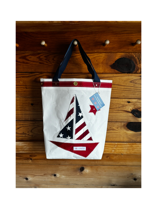 The Stars and Stripes Top Handle Tote