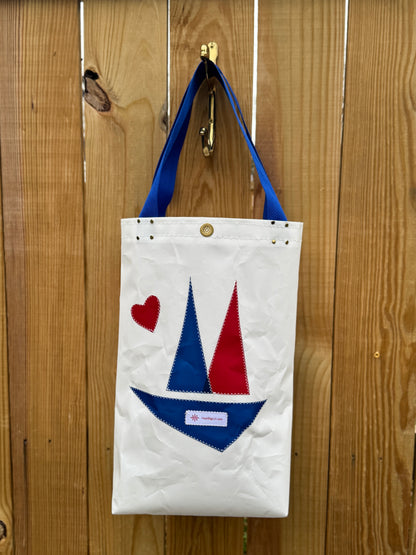 The Big Blue Heron Deep Tote