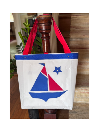 250 Celebration Sloop Sailcloth Shoulder Bag