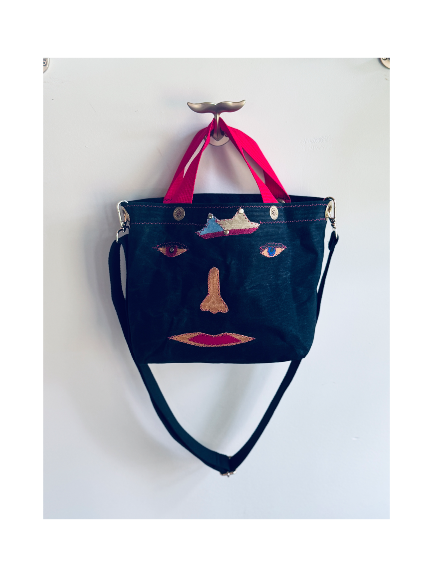 SKIPPER-ELLI Face Bag on Waxed Cotton