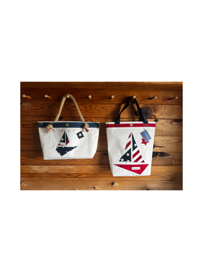 The Stars and Stripes Top Handle Tote