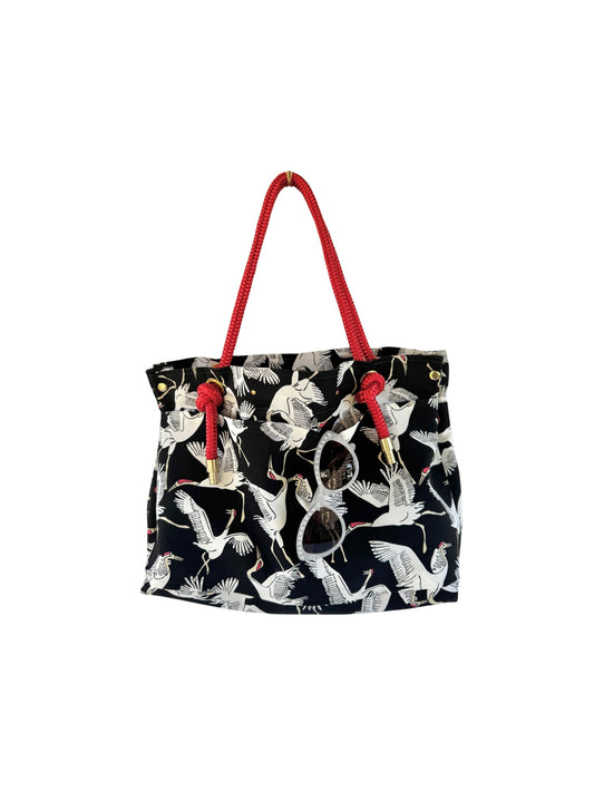 The Clam Digger Dancing Cranes (Black)