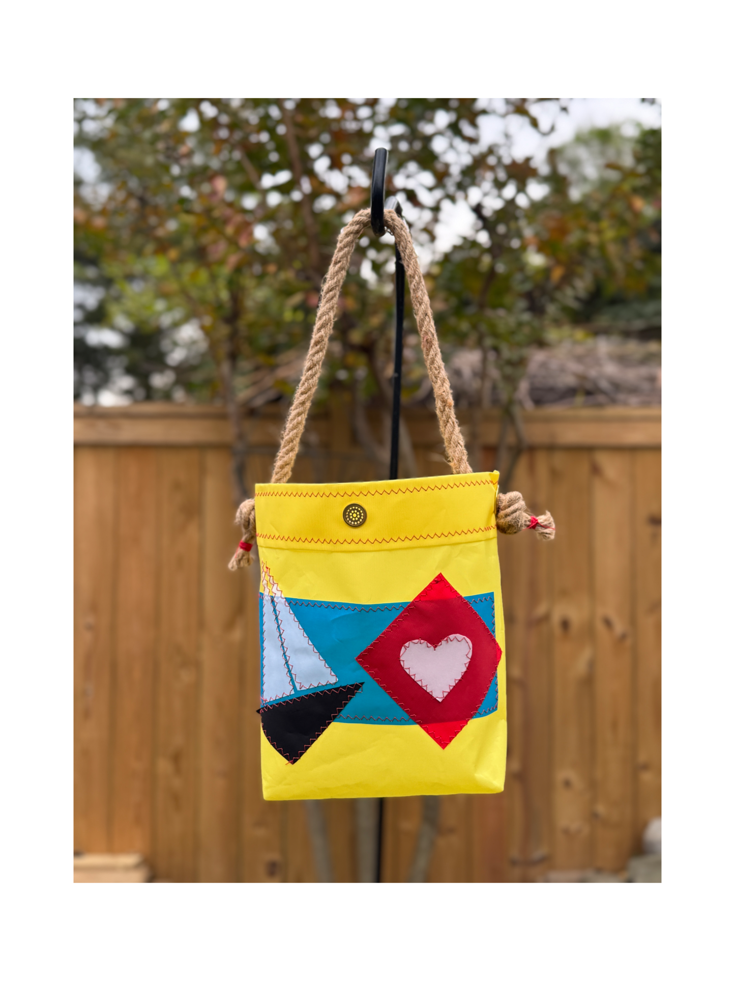 Small Mid Mod Color-block Bag