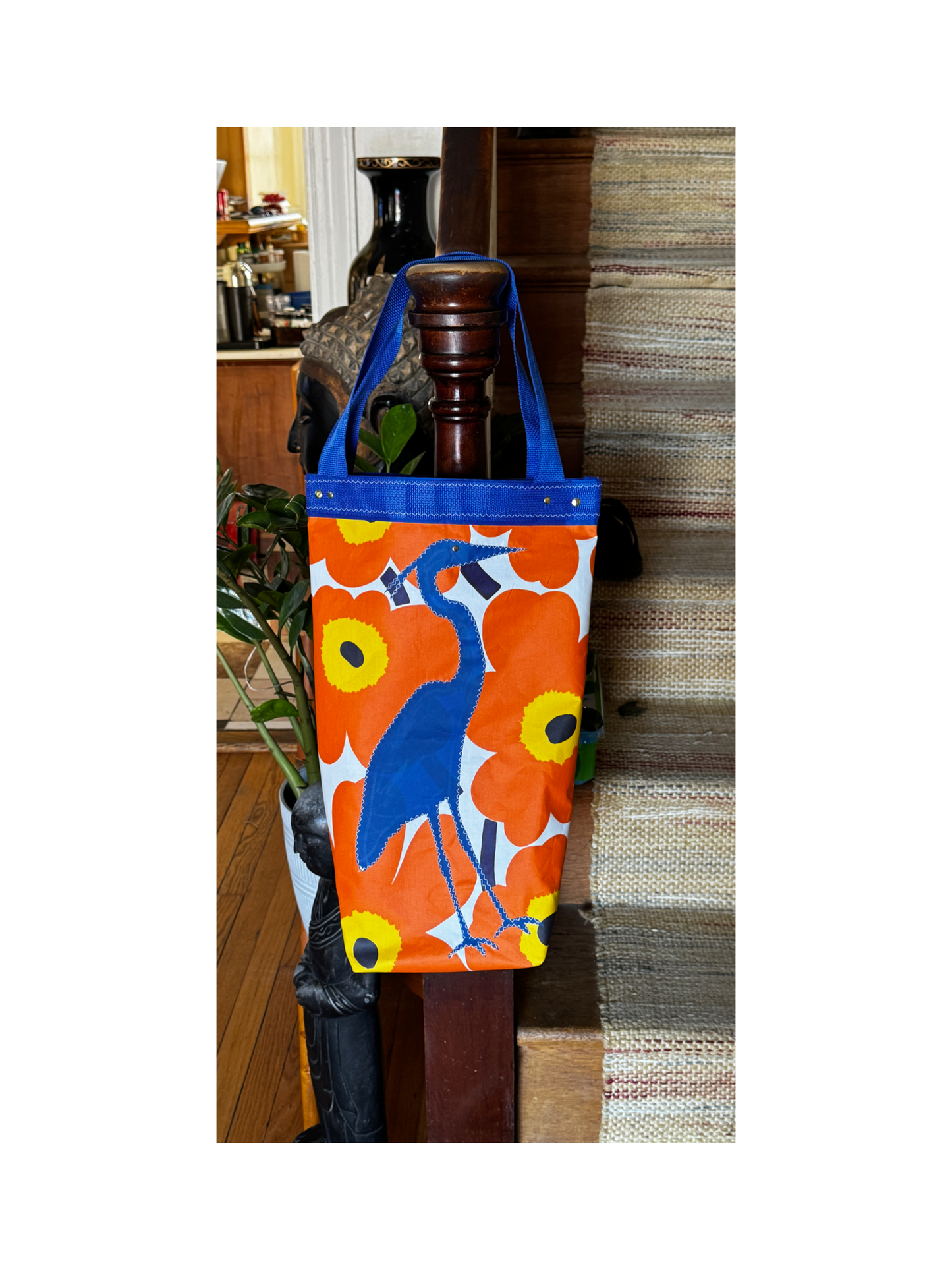 Blue Heron/Marimekko Deep Tote