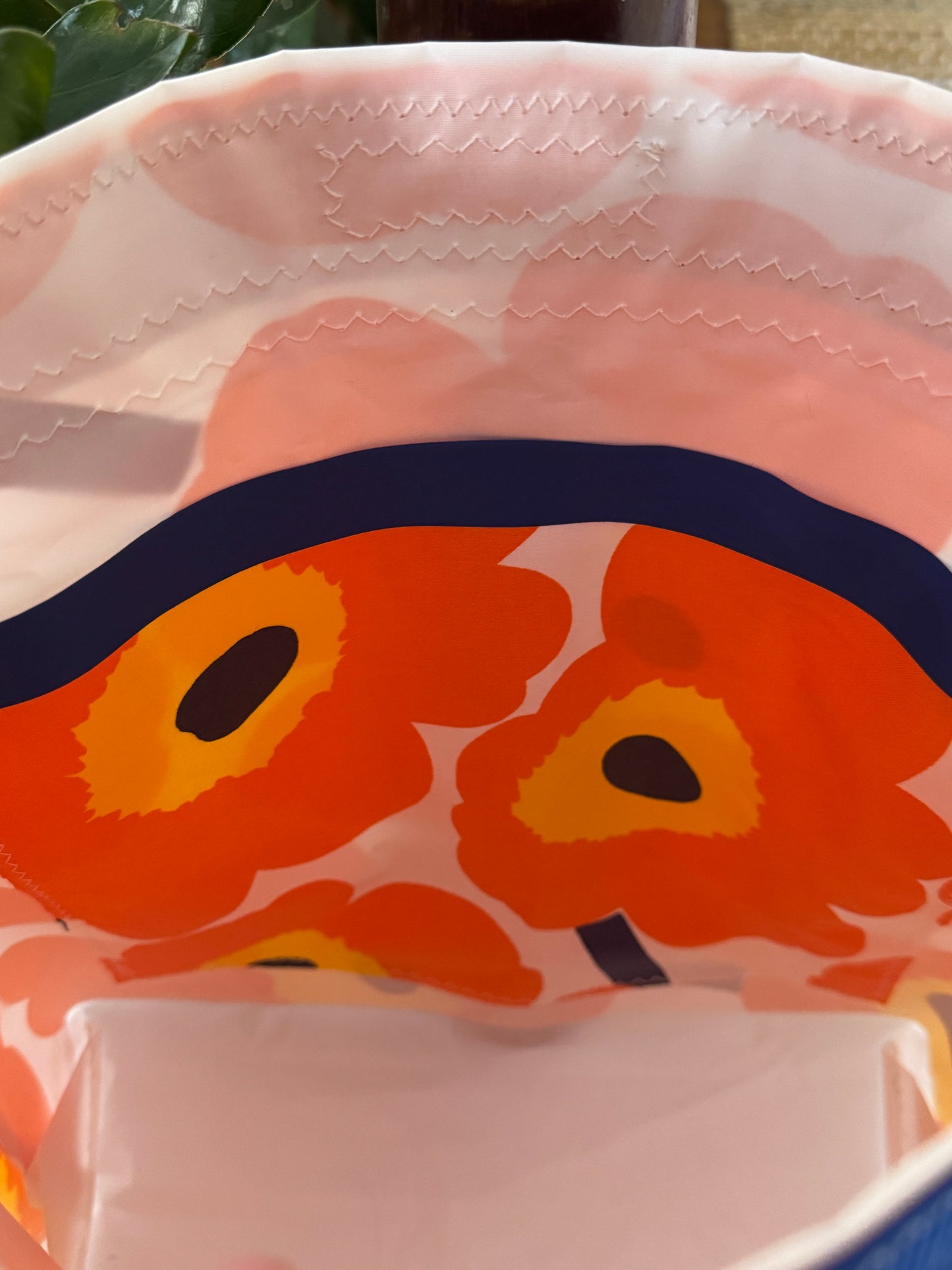 Big Blue Pelican/Marimekko Shoulder Tote