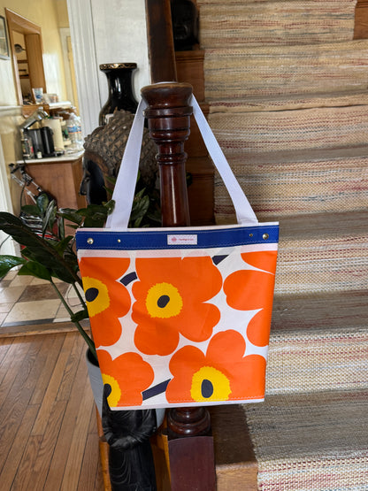 Big Blue Pelican/Marimekko Shoulder Tote