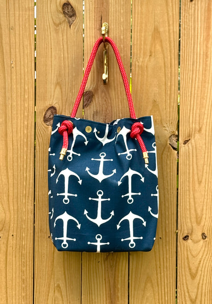 The Tall Buoy Bag in Anchor Down