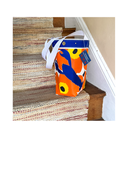 Blue Lobster/Marimekko Small Bucket Bag