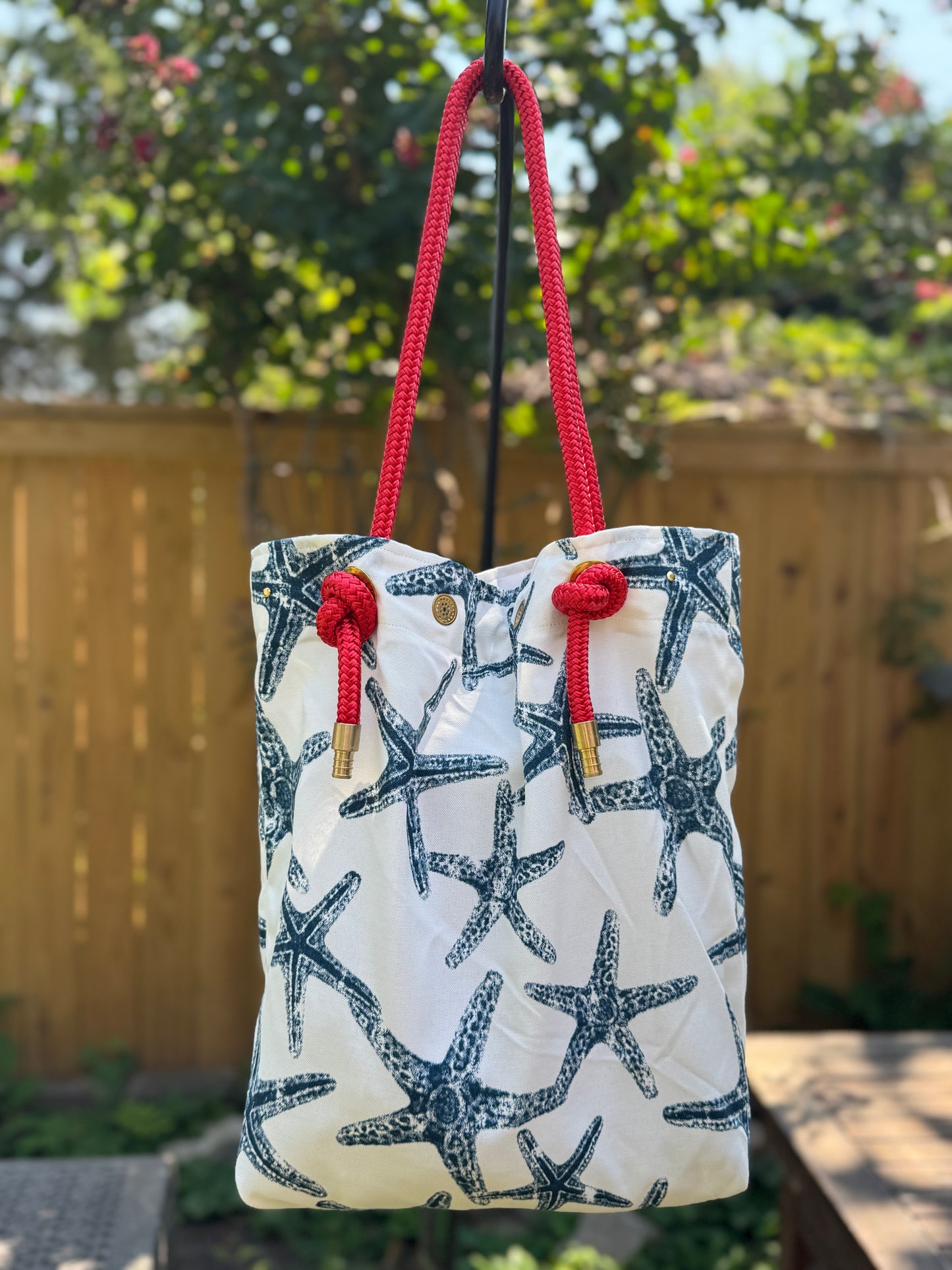 The Tall Buoy Bag in Stars In The Sand