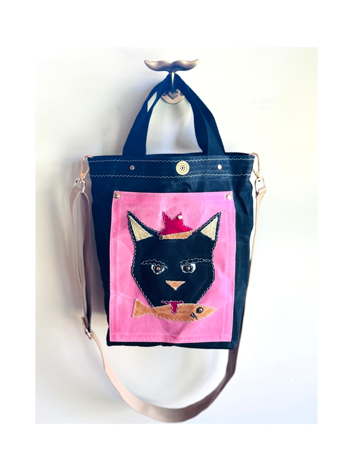 NautiCats - “Mine!” Catfish Bucket Bag