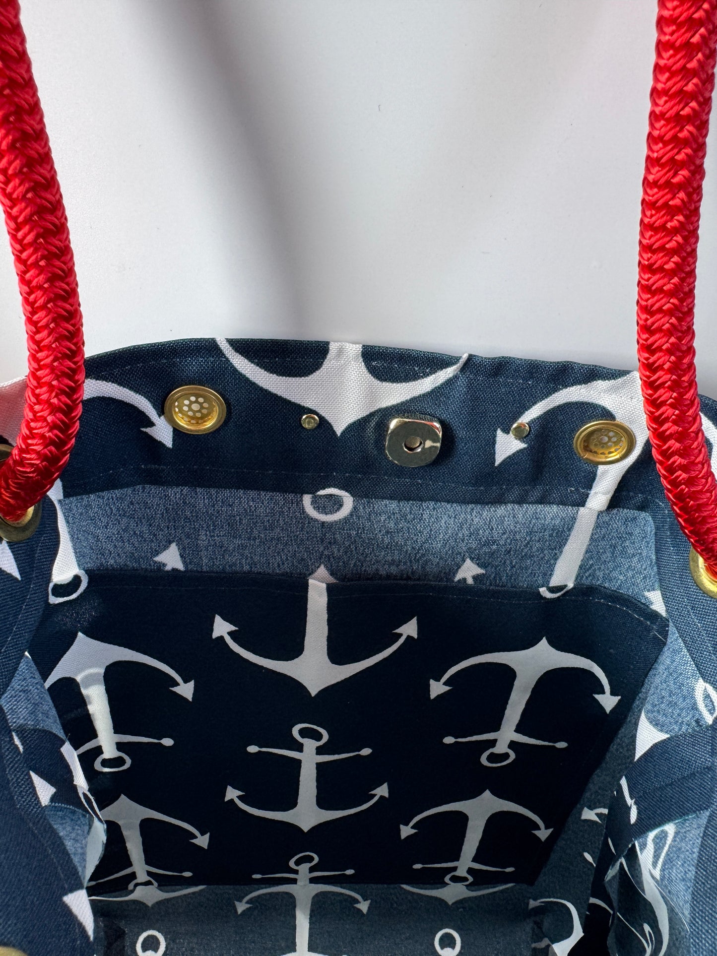 The Tall Buoy Bag in Anchor Down
