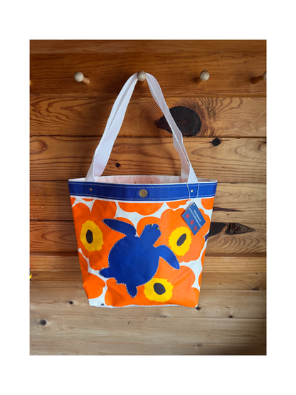 Blue Turtle/Marimekko Large Bucket Bag