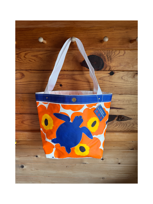 Blue Turtle/Marimekko Large Bucket Bag