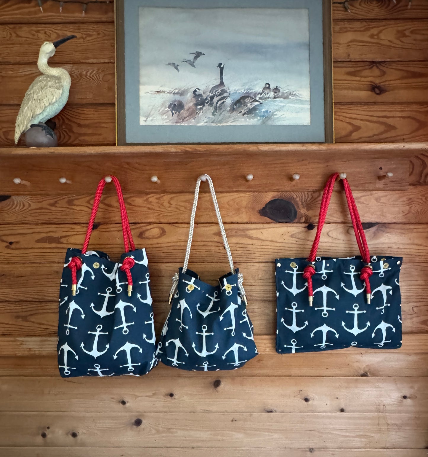 The Buoy Bag in Anchor Down