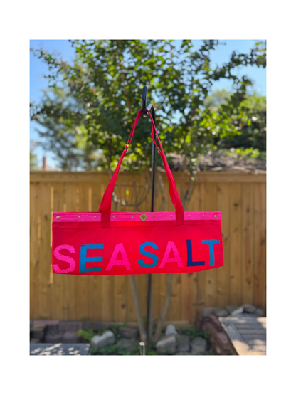 Sea Salt Baguette Sailcloth Bag