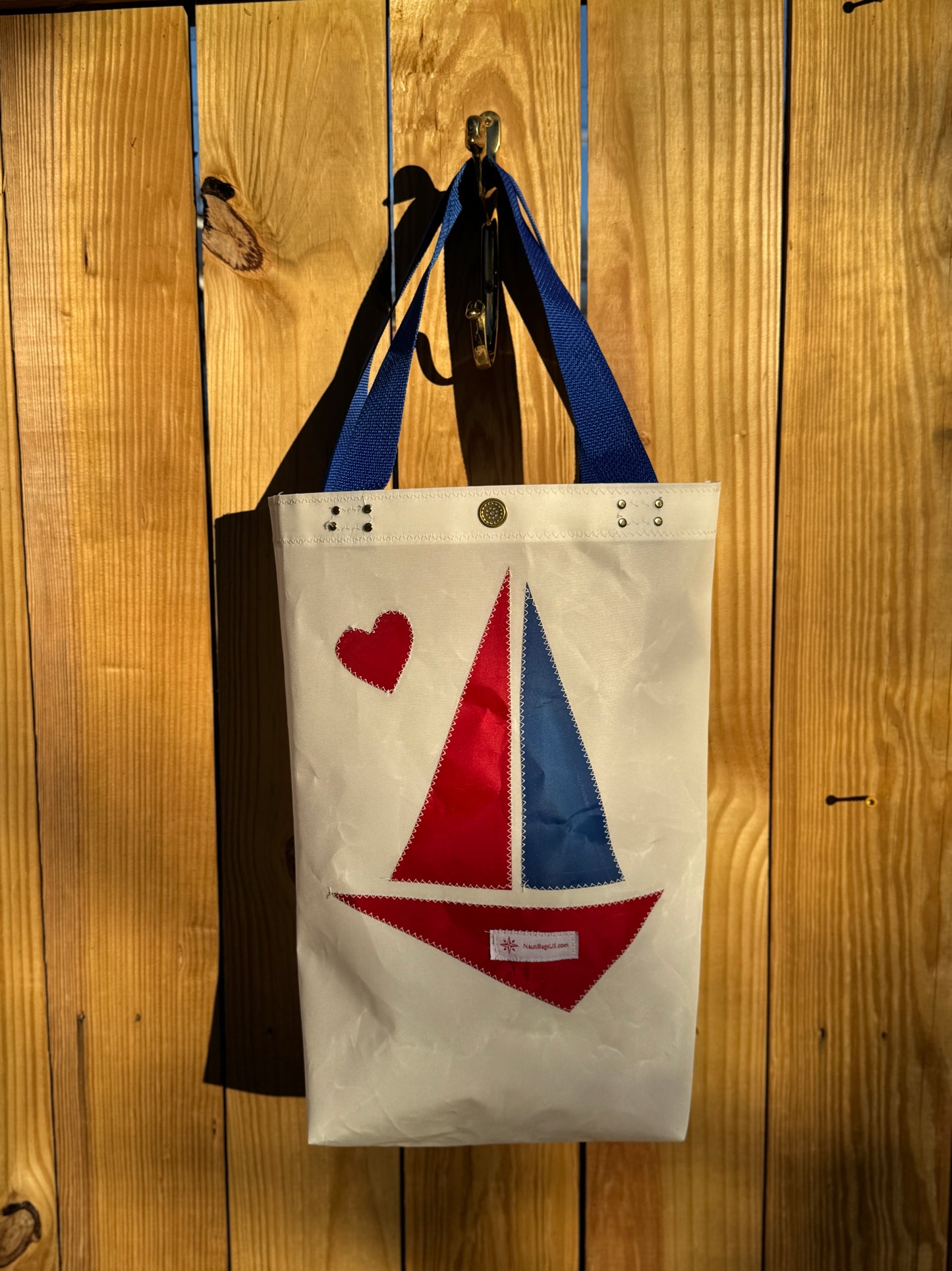 The Big Blue Heron Deep Tote