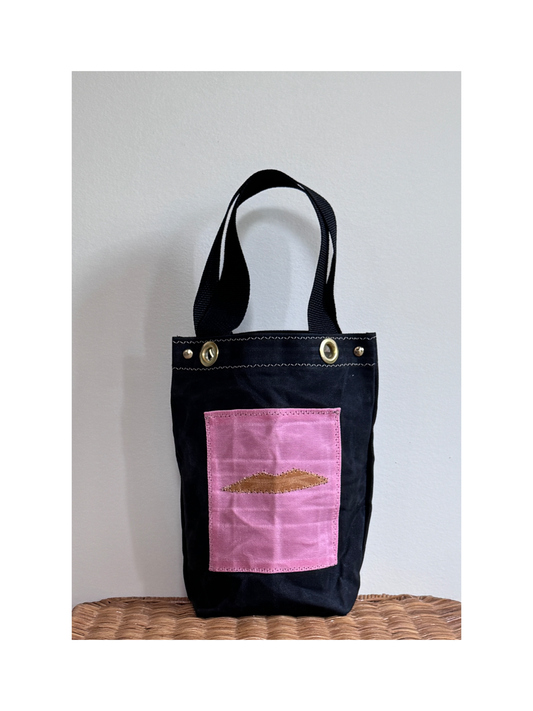 Mini SKIPPER-ELLI Face Bag on Waxed Cotton