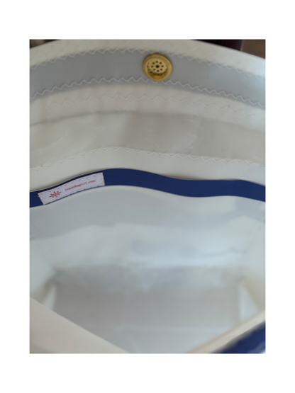 PODS Blue Whales Tote Bag