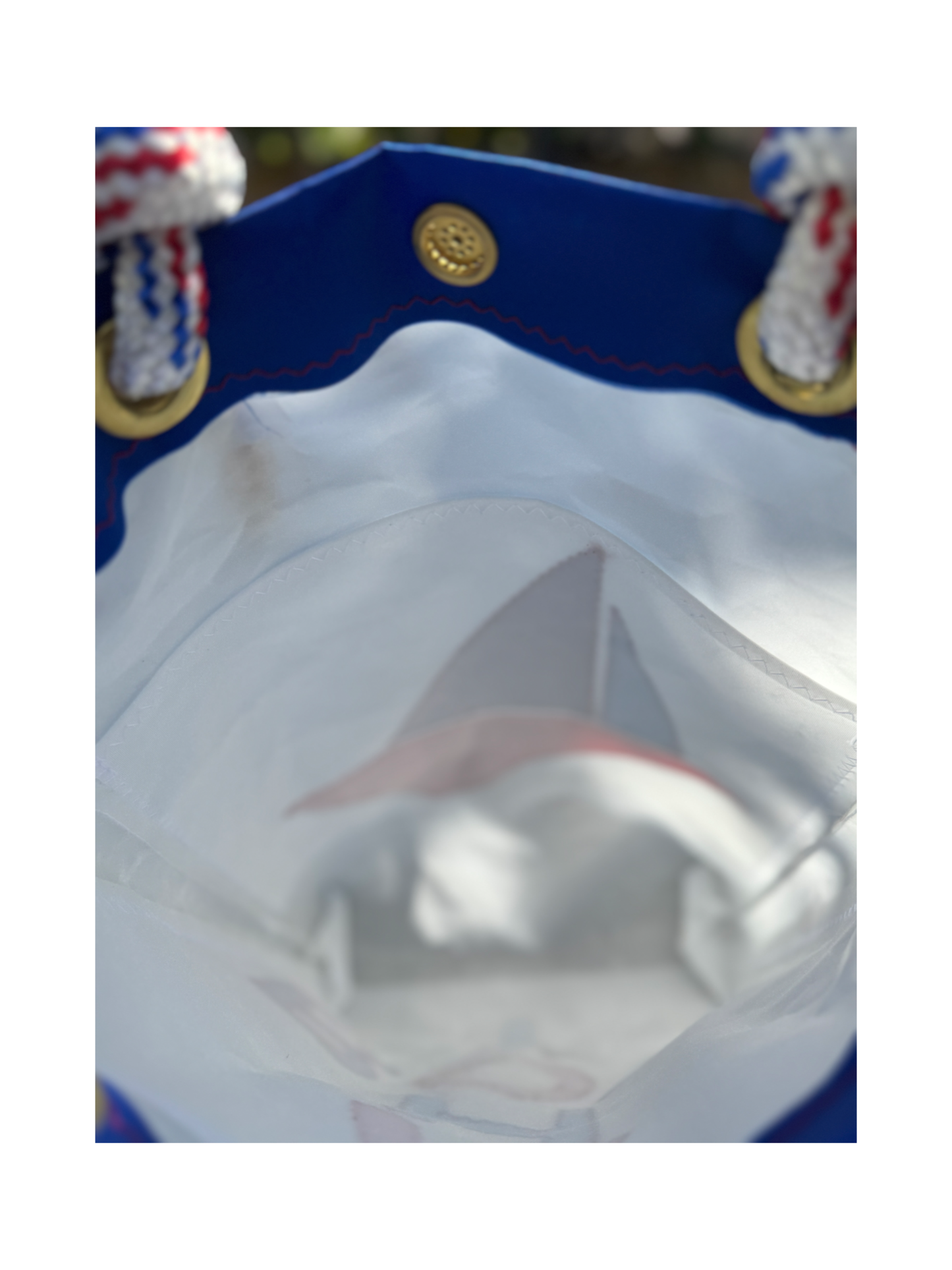 Ahoy Boy Sailcloth Bag