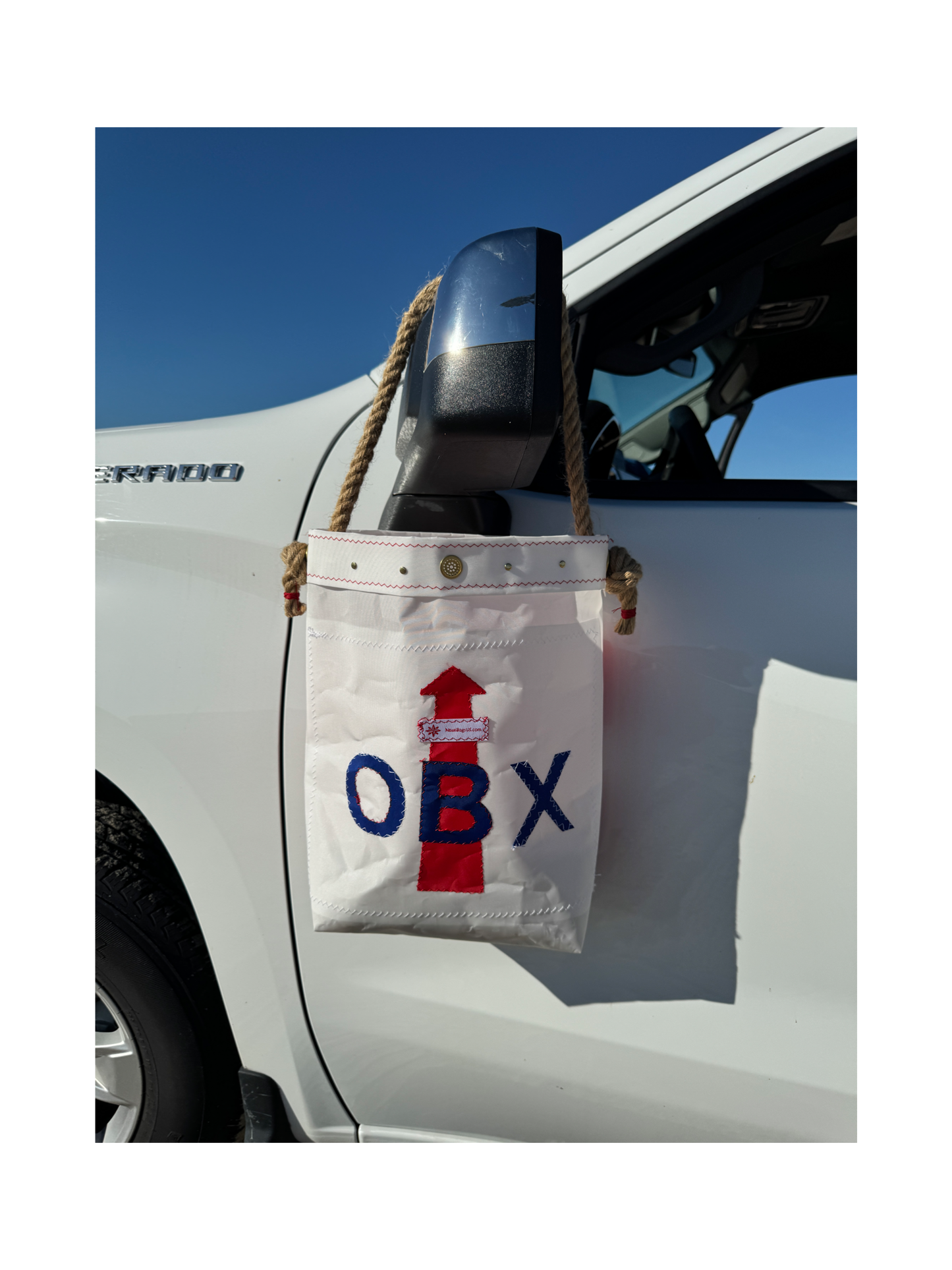 Sailcloth Lighthouse Bucket Bag #5