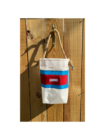 Ocean Blue Turtle Knicknack Sailcloth Bag