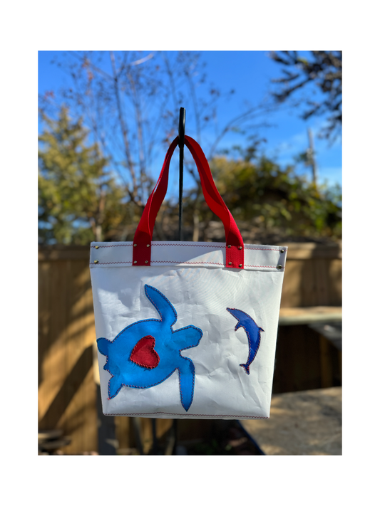 OBX Turtle Sailcloth Bag