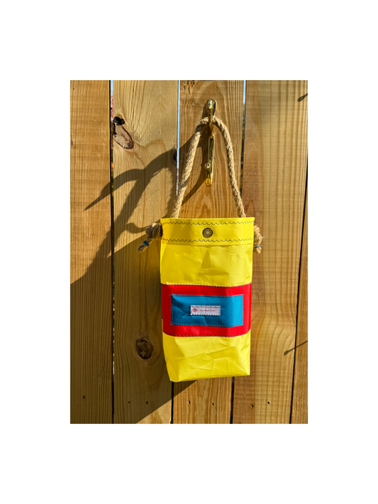 Green Turtle Knickknack Sailcloth Bag