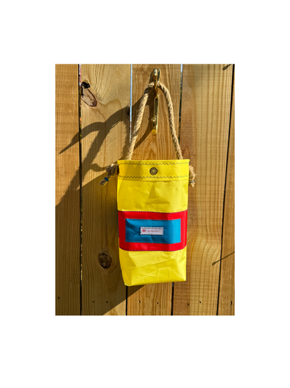 Green Turtle Knickknack Sailcloth Bag