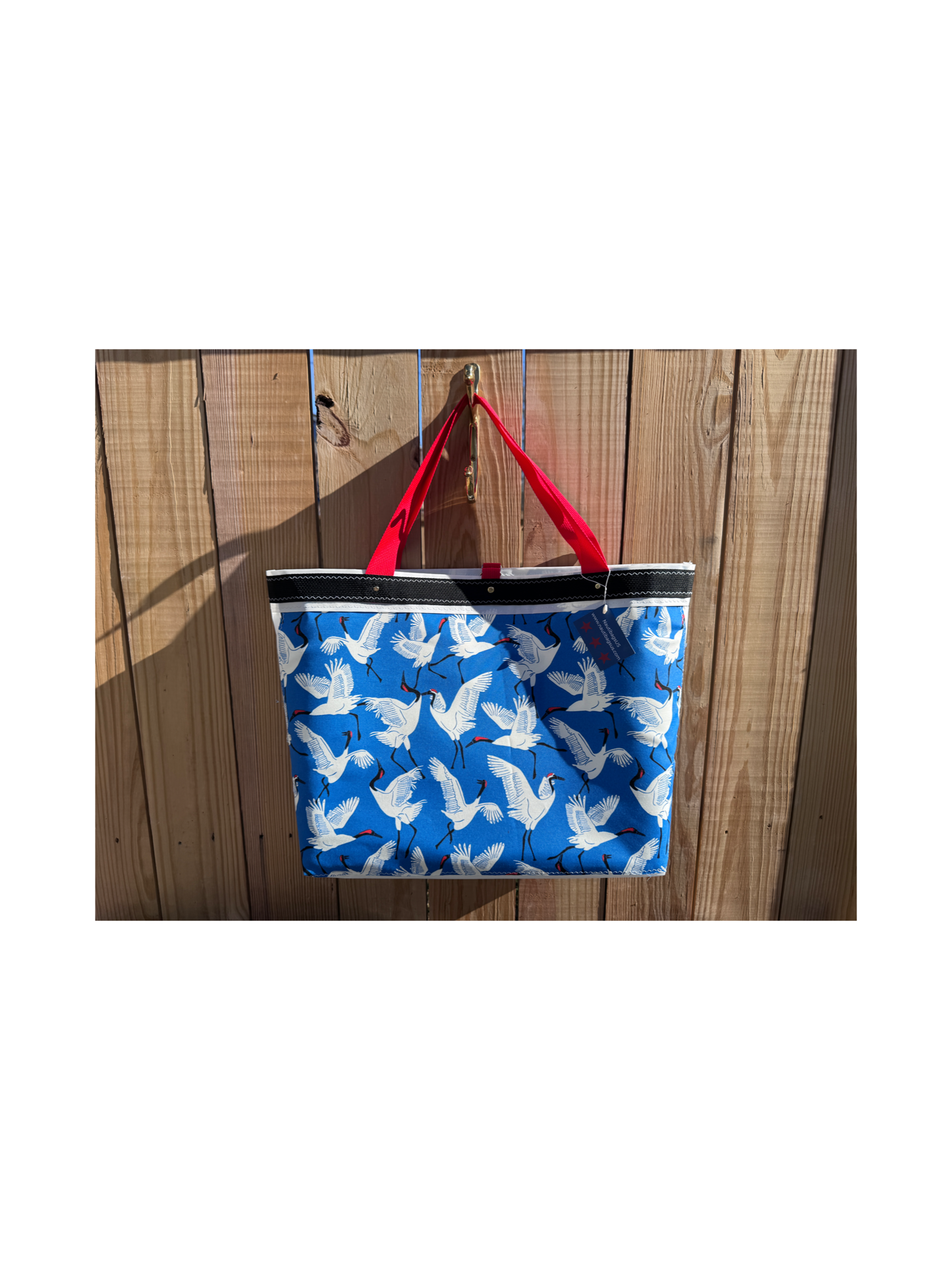 The Classic Tote (Dancing Cranes)