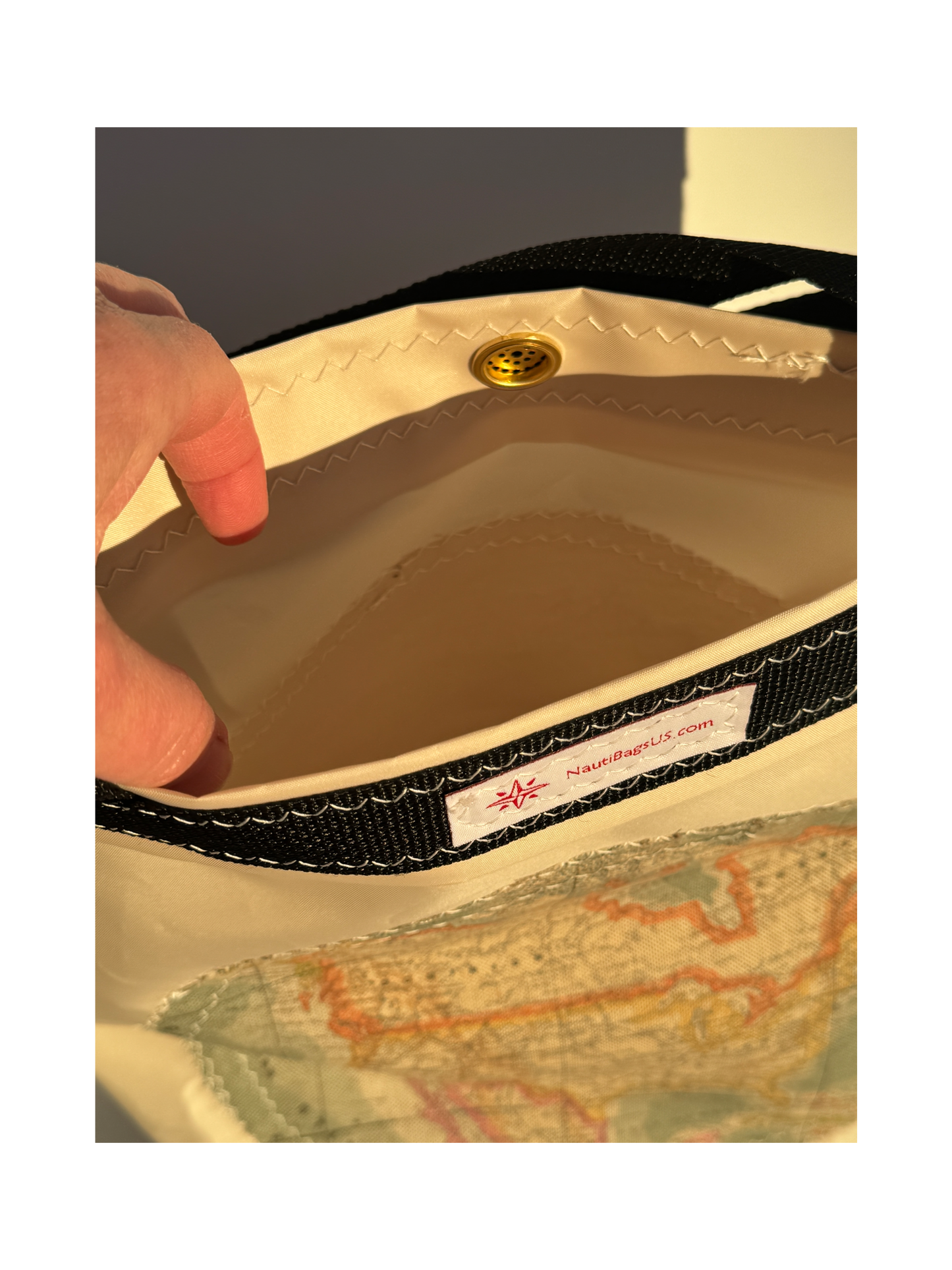 The Atlas Double Porthole Tote Bag