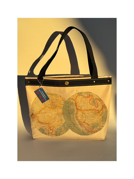 The Atlas Double Porthole Tote Bag
